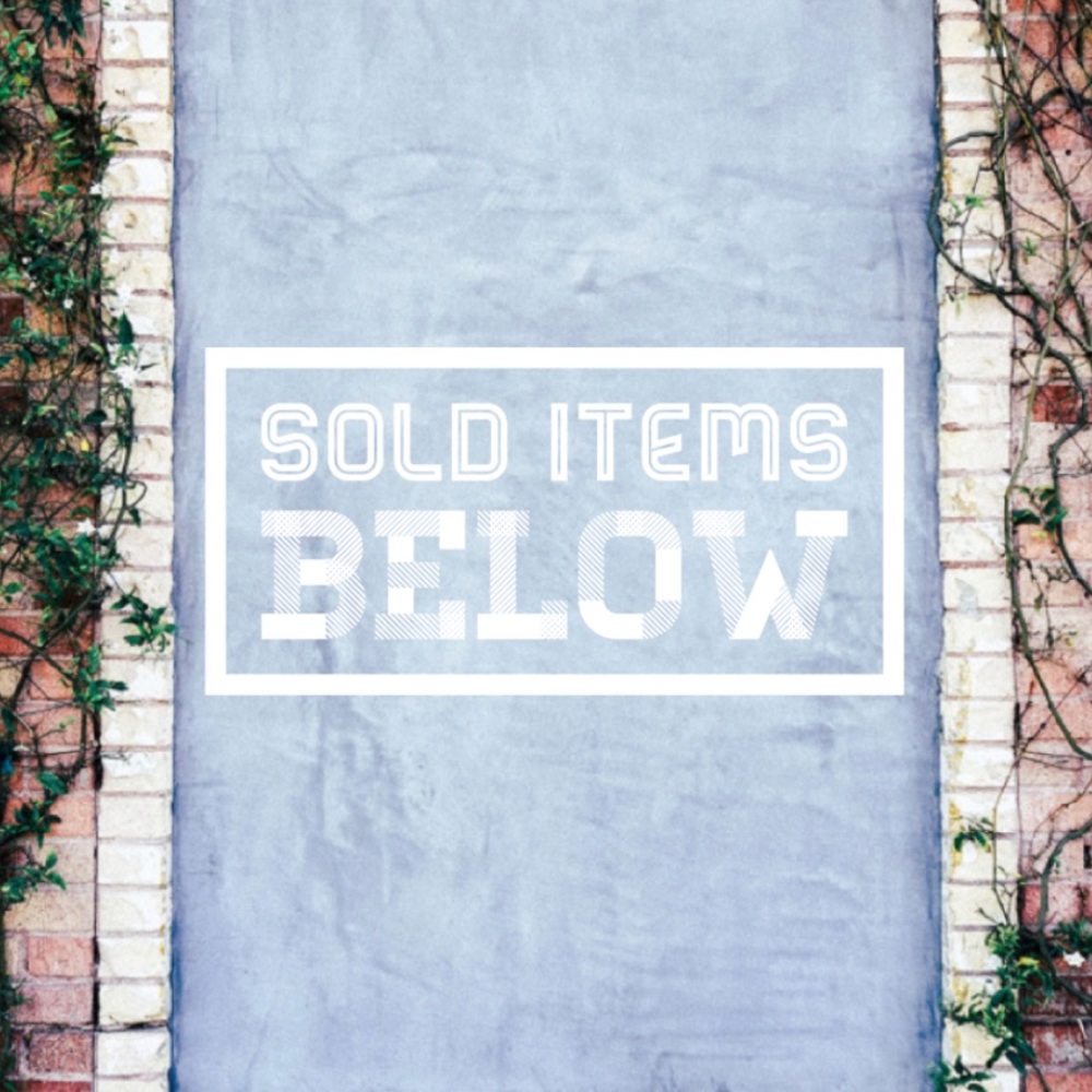 SOLD ITEMS PAST THIS POST 😄